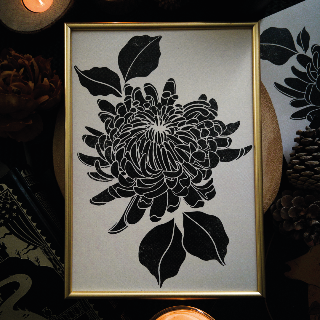 Chrysanthemum Series - A4 Art Prints