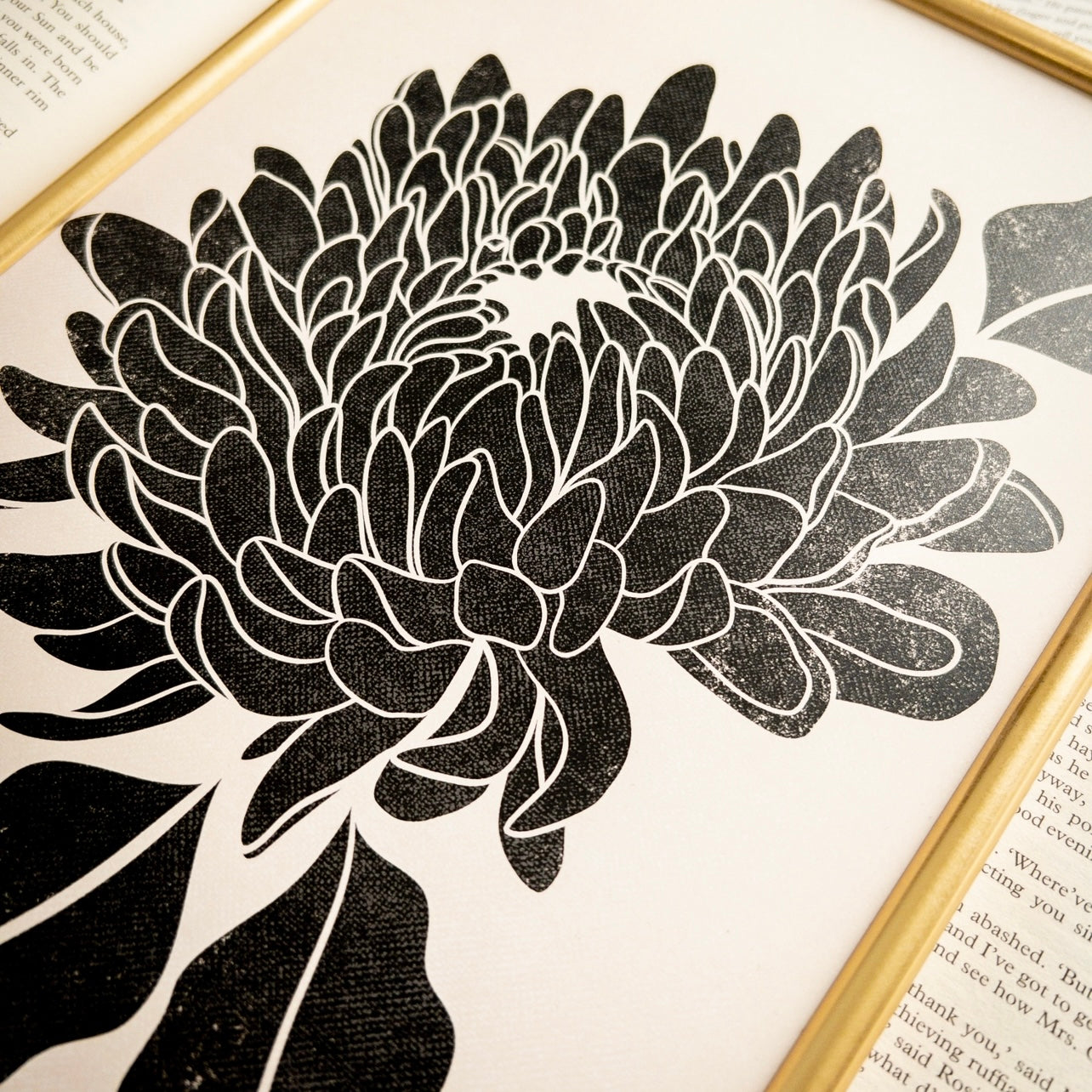 Chrysanthemum 03 - A4 Art Print