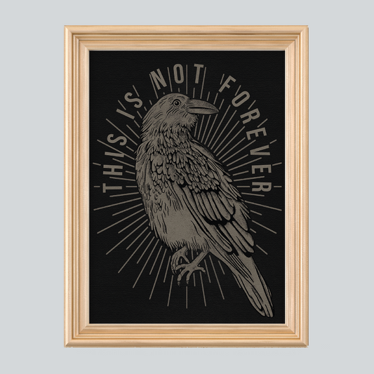 The Raven - A3 Art Print